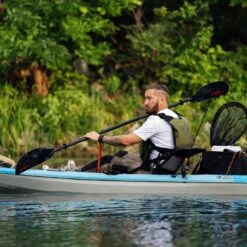 Pelican Sport Poseidon Angler Fishing Kayak Paddle 240 Cm (94.5") -Kayaking Sale Store PS1982 00 LS2