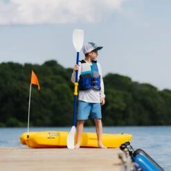 Pelican Sport Combo - 2 Solo Kids Kayaks With Paddles - Yellow 11 Pelican Sport Combo - 2 Solo Kids Kayaks With Paddles - Yellow -Kayaking Sale Store Solokayak Pelican